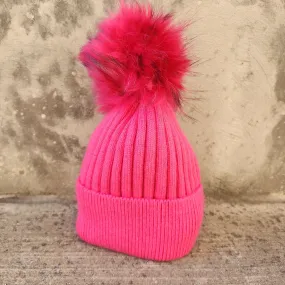 Loowie - Beanie in Lime or Pink