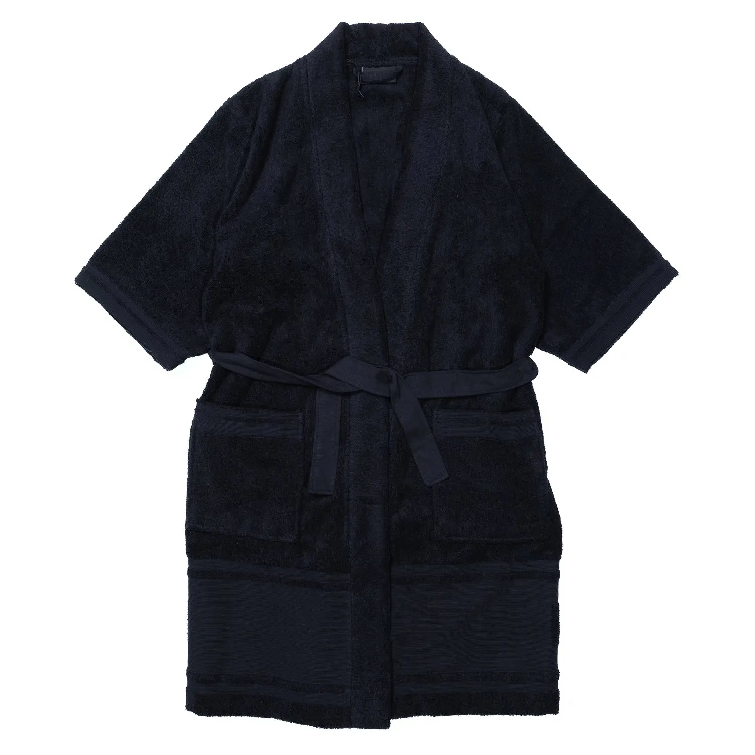 Maharishi Jacquard Kimono Robe 'Black'