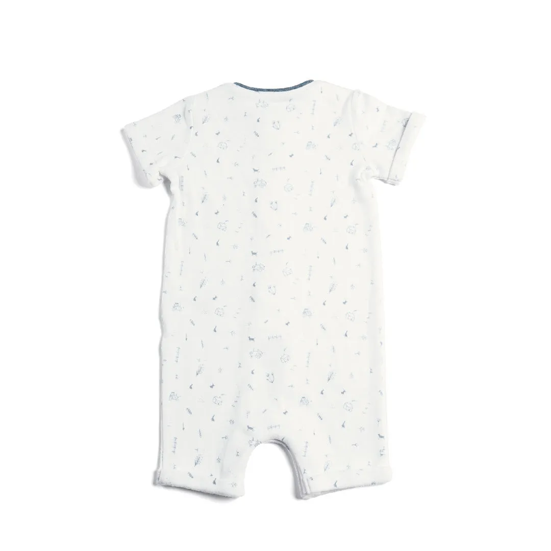 Mamas and Papas Farm Shortie Romper