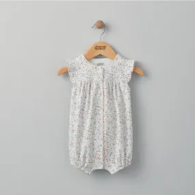 Mamas and Papas Sleeveless Ditsy Shortie Romper