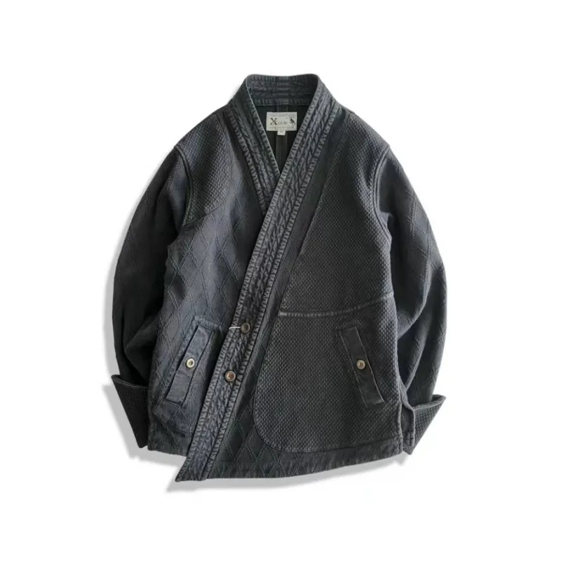 Men's Kendogi Jacket Black Grey