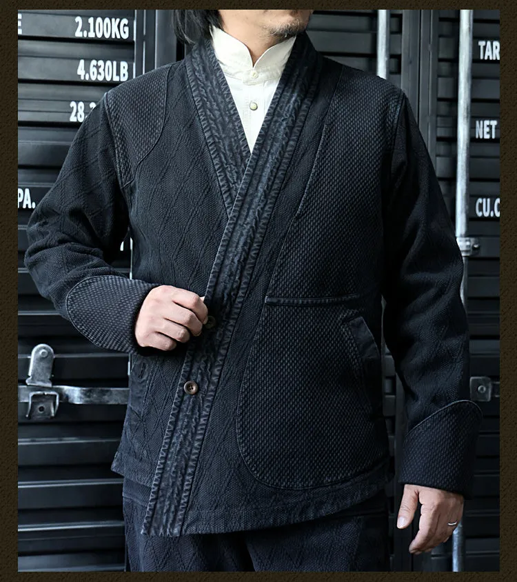 Men's Kendogi Jacket Black Grey