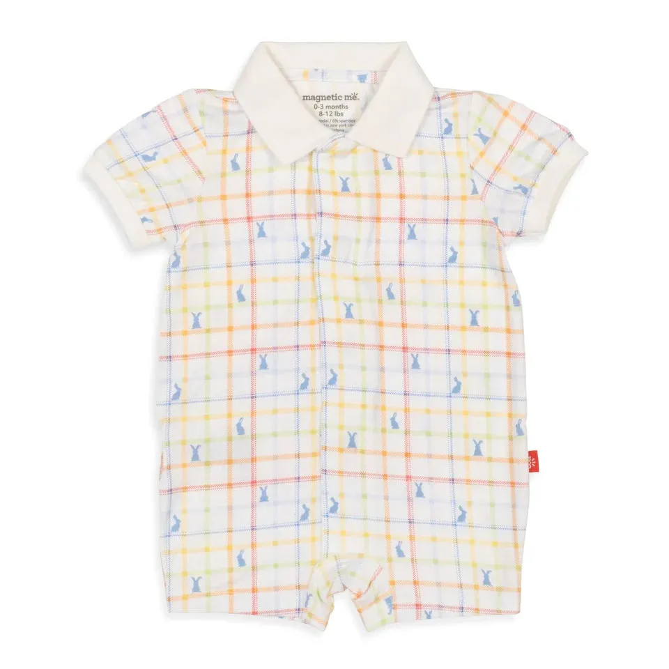 Modal Magnetic Polo Romper