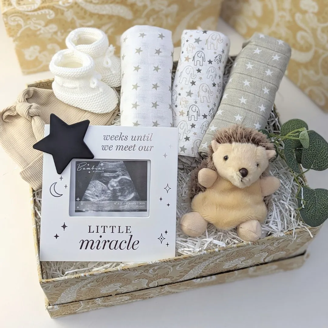 Mum To Be Pregnancy Hamper, Little Miracle Gift Box