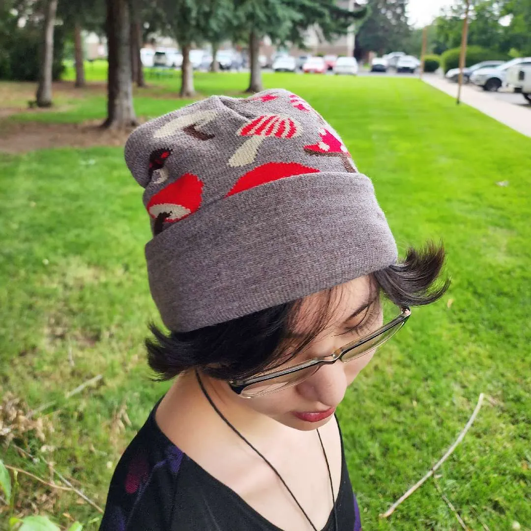 Mushroom Beanie