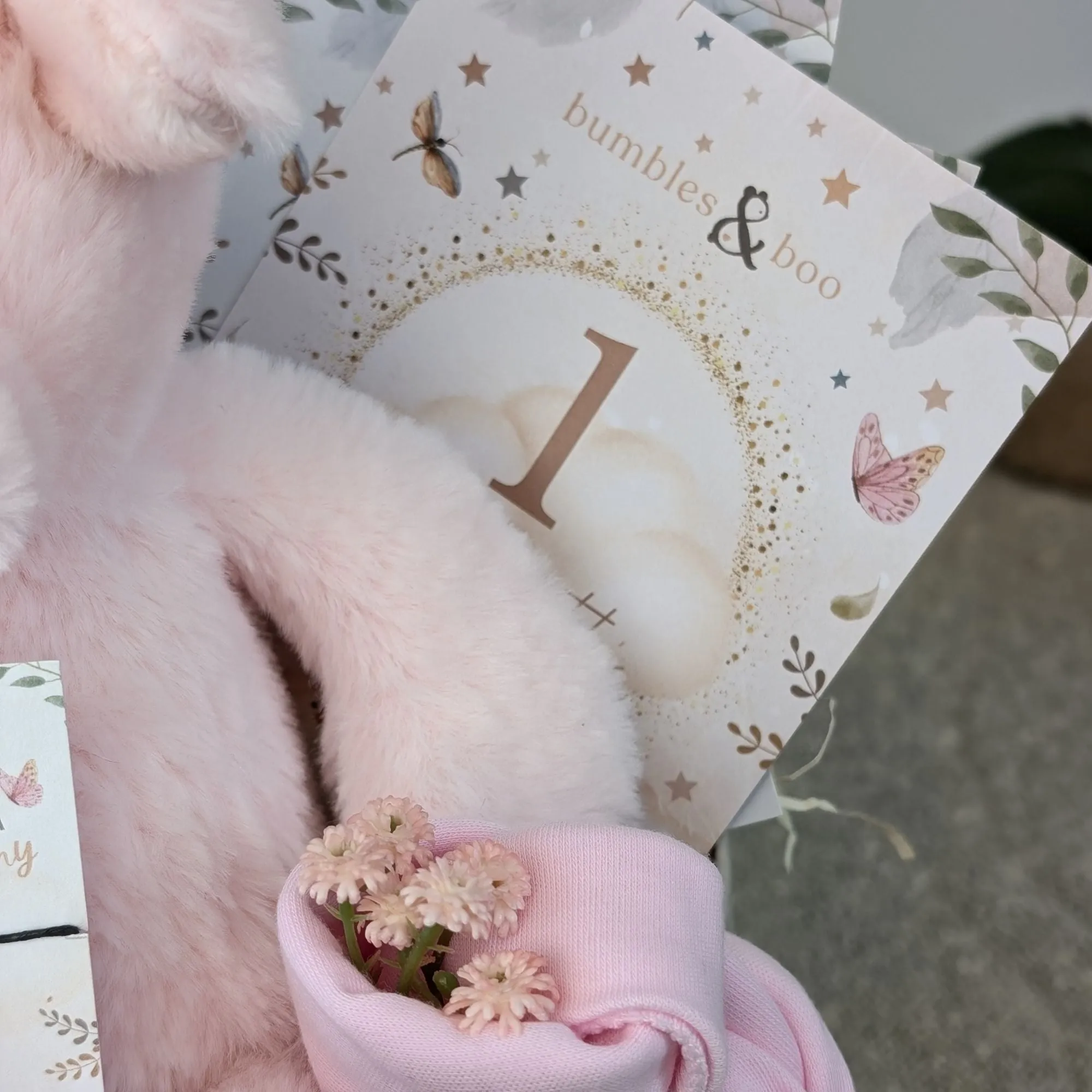 New Baby Girl Gifts Box Love to Hug "Piggy" Cuddles