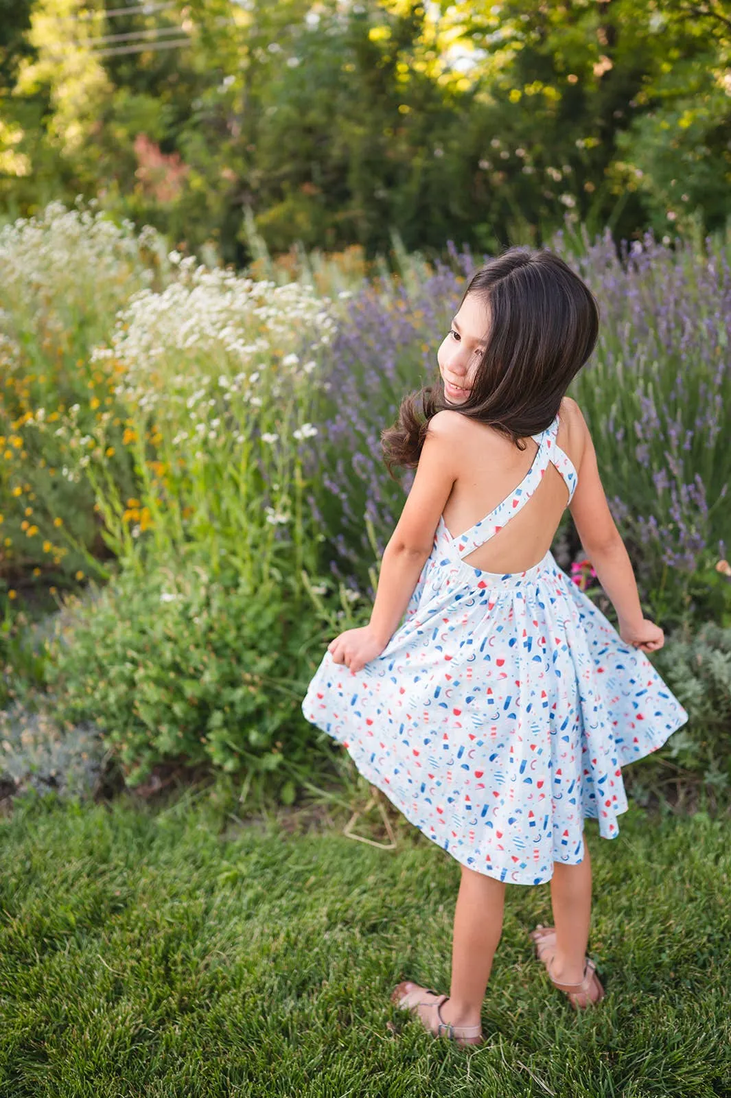 Ollie Jay Sofia Dress in Sweet Freedom