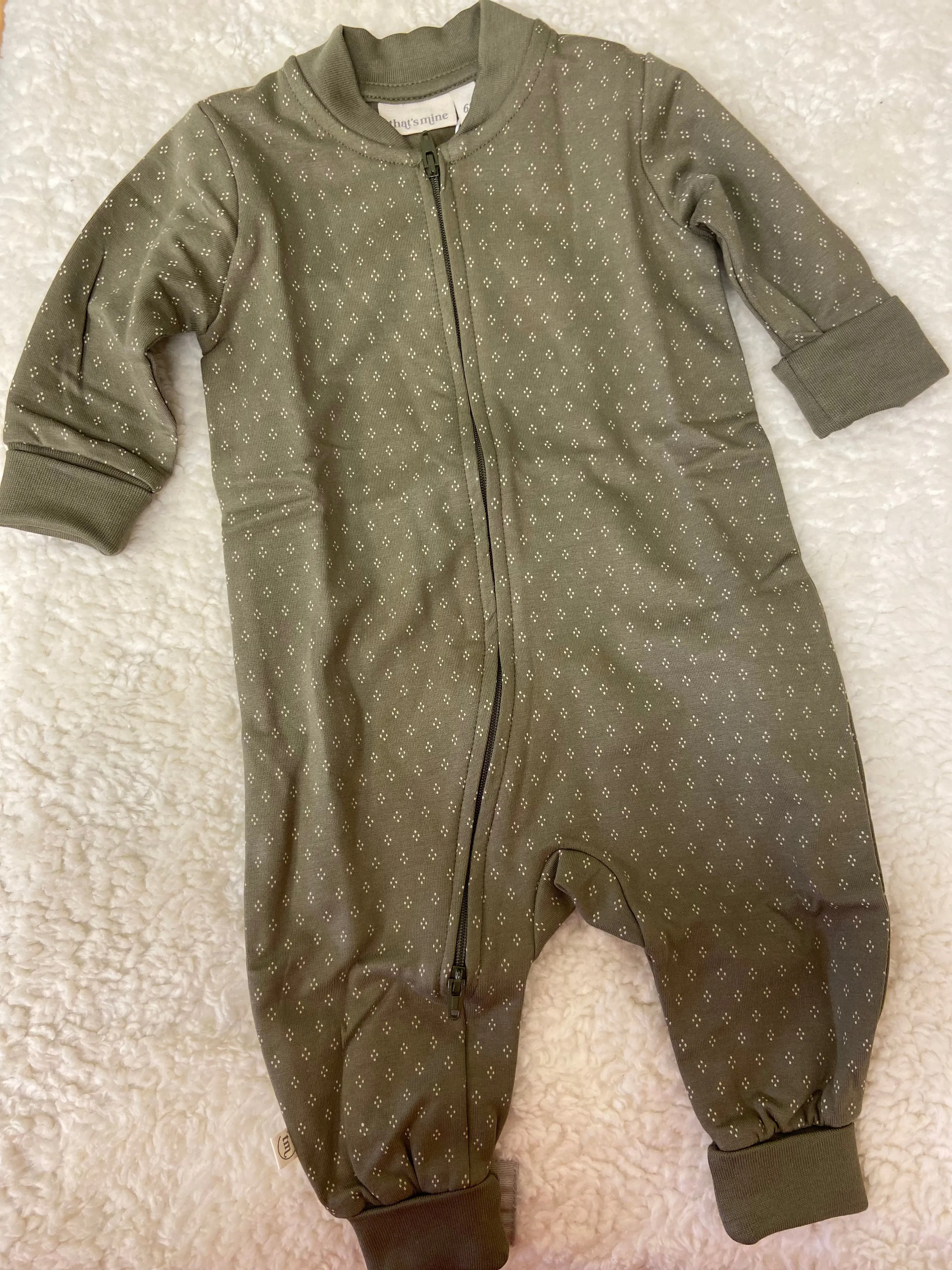 Organic cotton romper