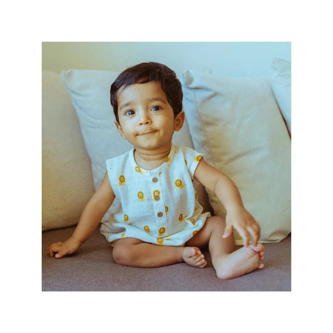 Organic Muslin Romper