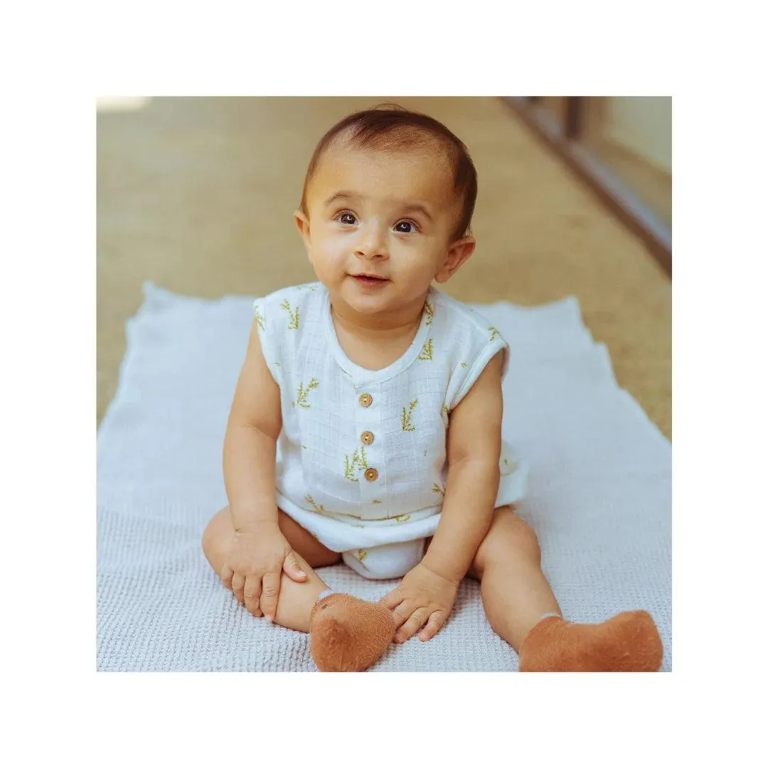 Organic Muslin Romper