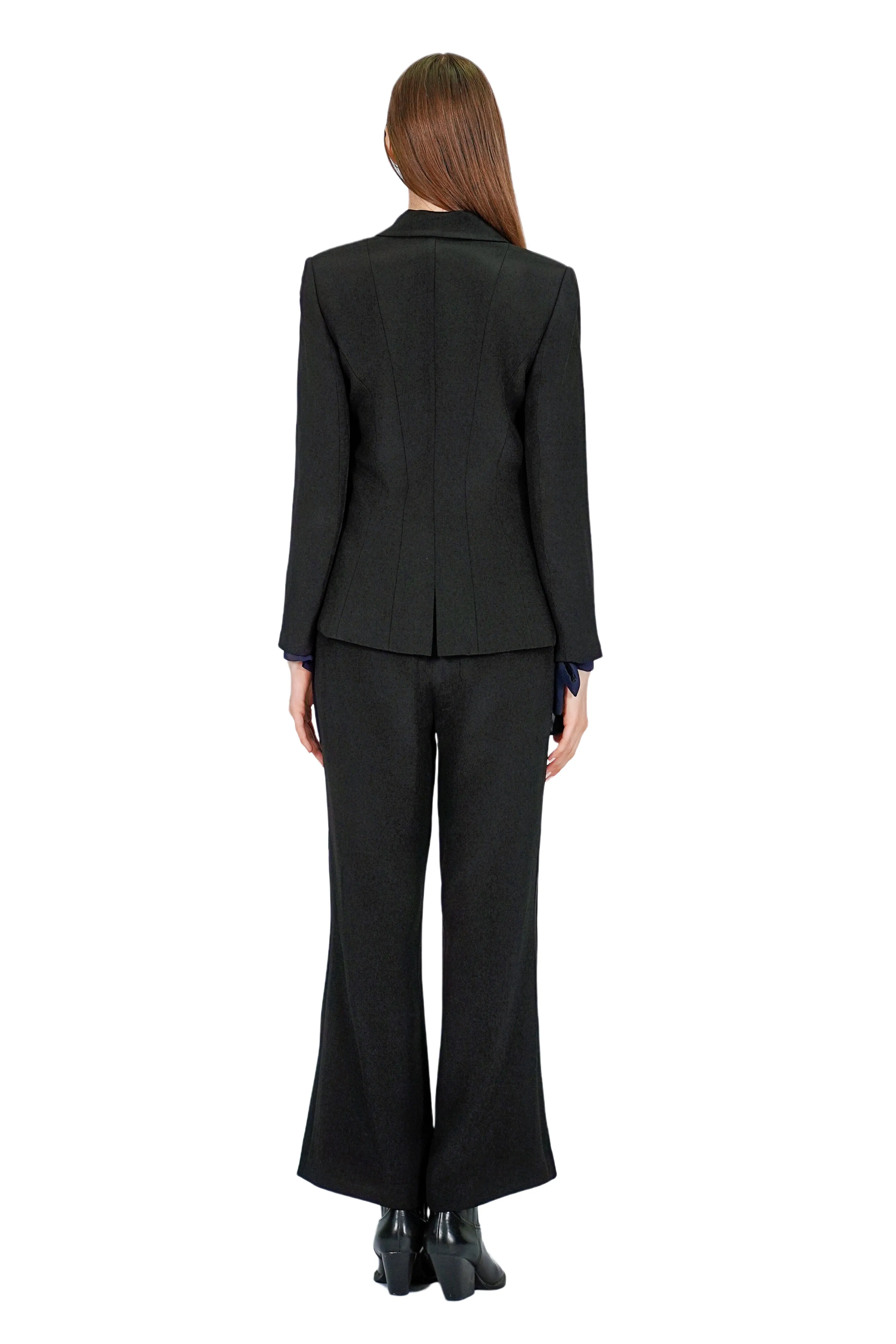 Ramona Silk Crepe Blazer