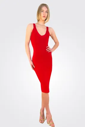 Sadie Bandage Mini Dress - Lipstick Red