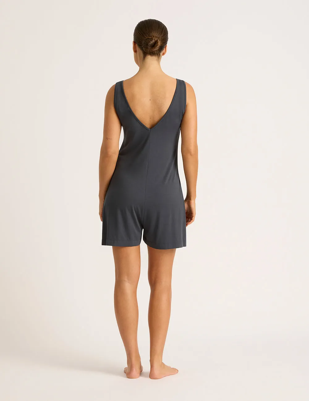 Short Romper - Storm