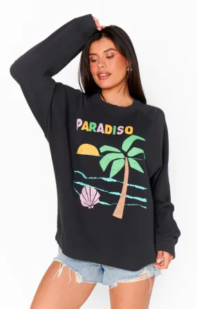 Simon Pullover ~ Paradiso Graphic Knit