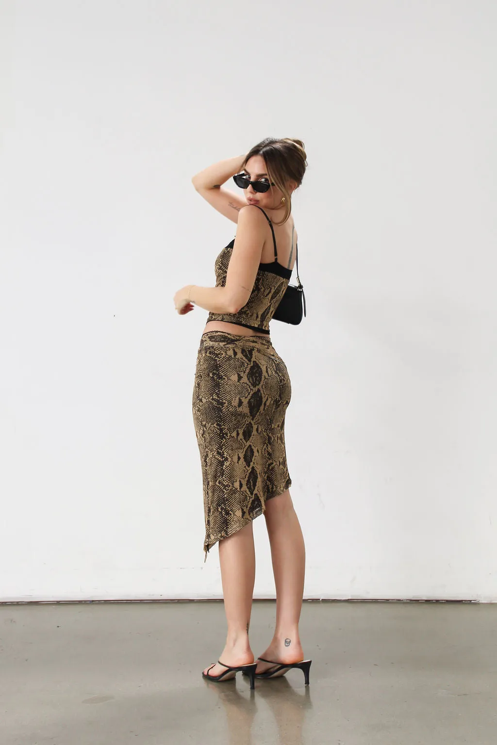 Slither Midi Skirt