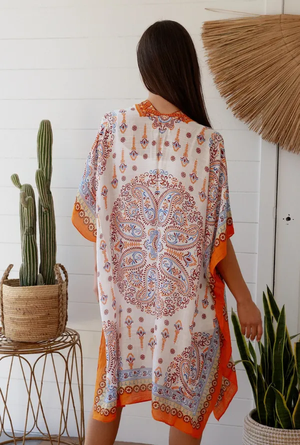 Solei Kimono - Orange