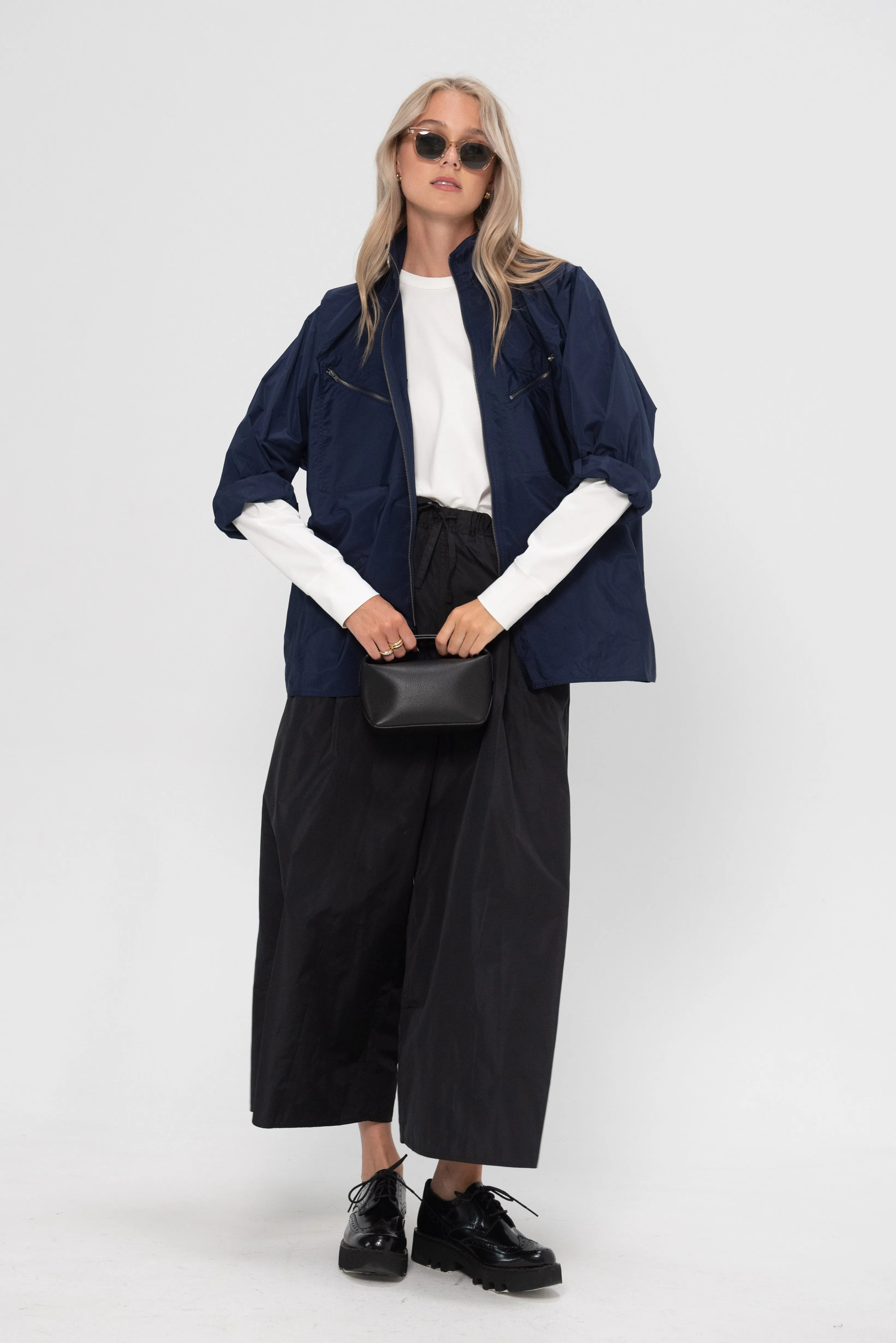 Taffeta Shirt Jacket, Touareg