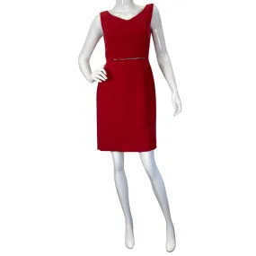 Tahari Red Dress and Blazer Set