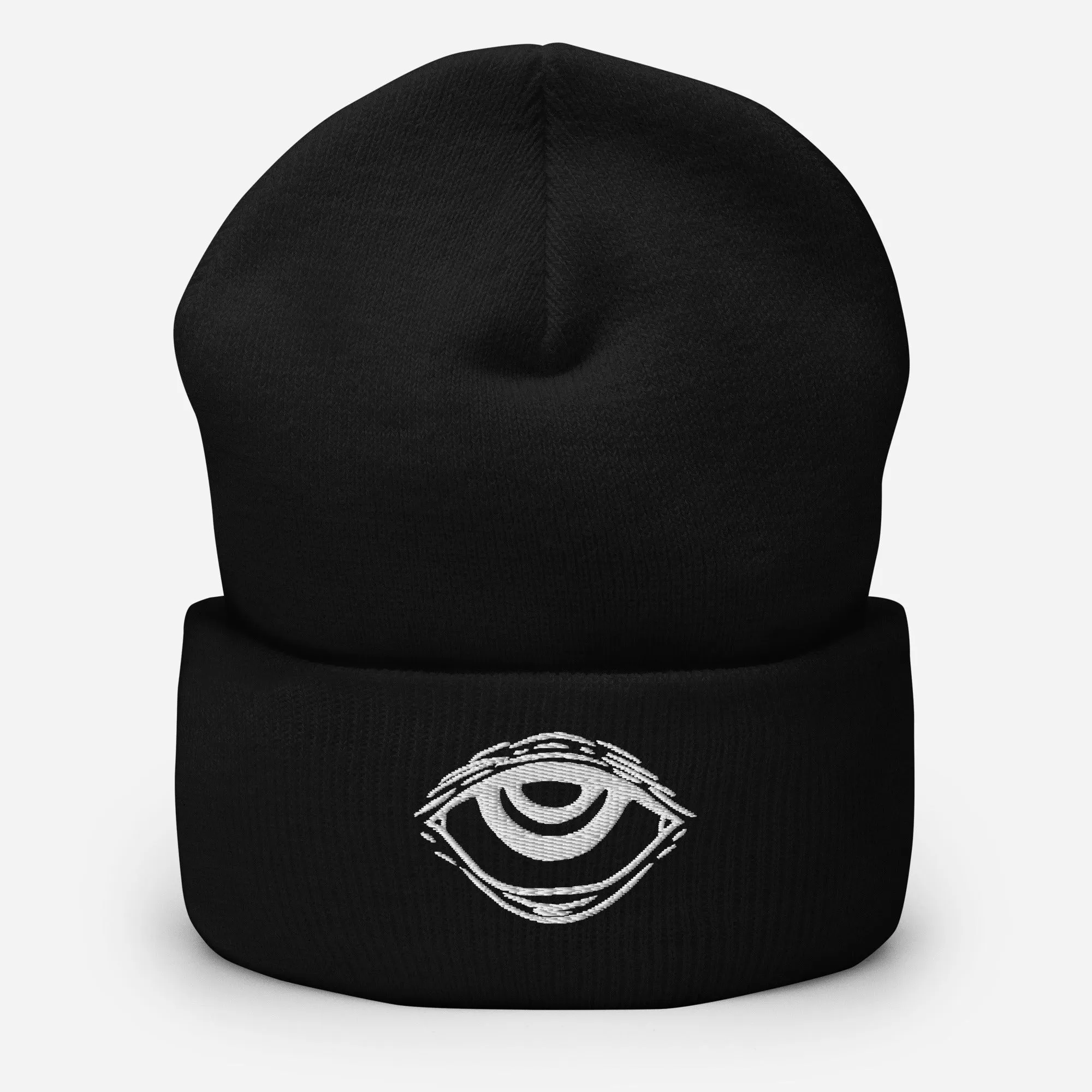 Third Eye Beanie - Unisex Grunge Vegan Knit Hat Alternative Fashion Accessories Alt Style Dark Academia Hats