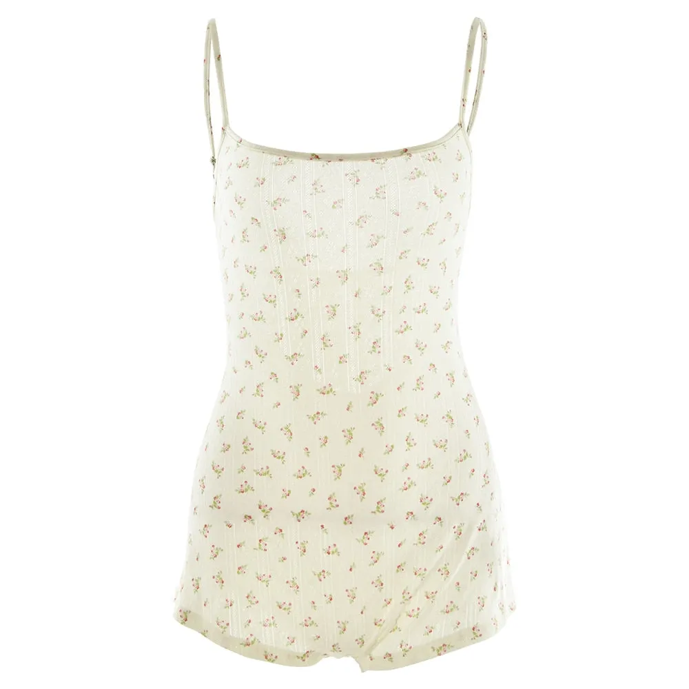 Toleet Marbel Floral Playsuit