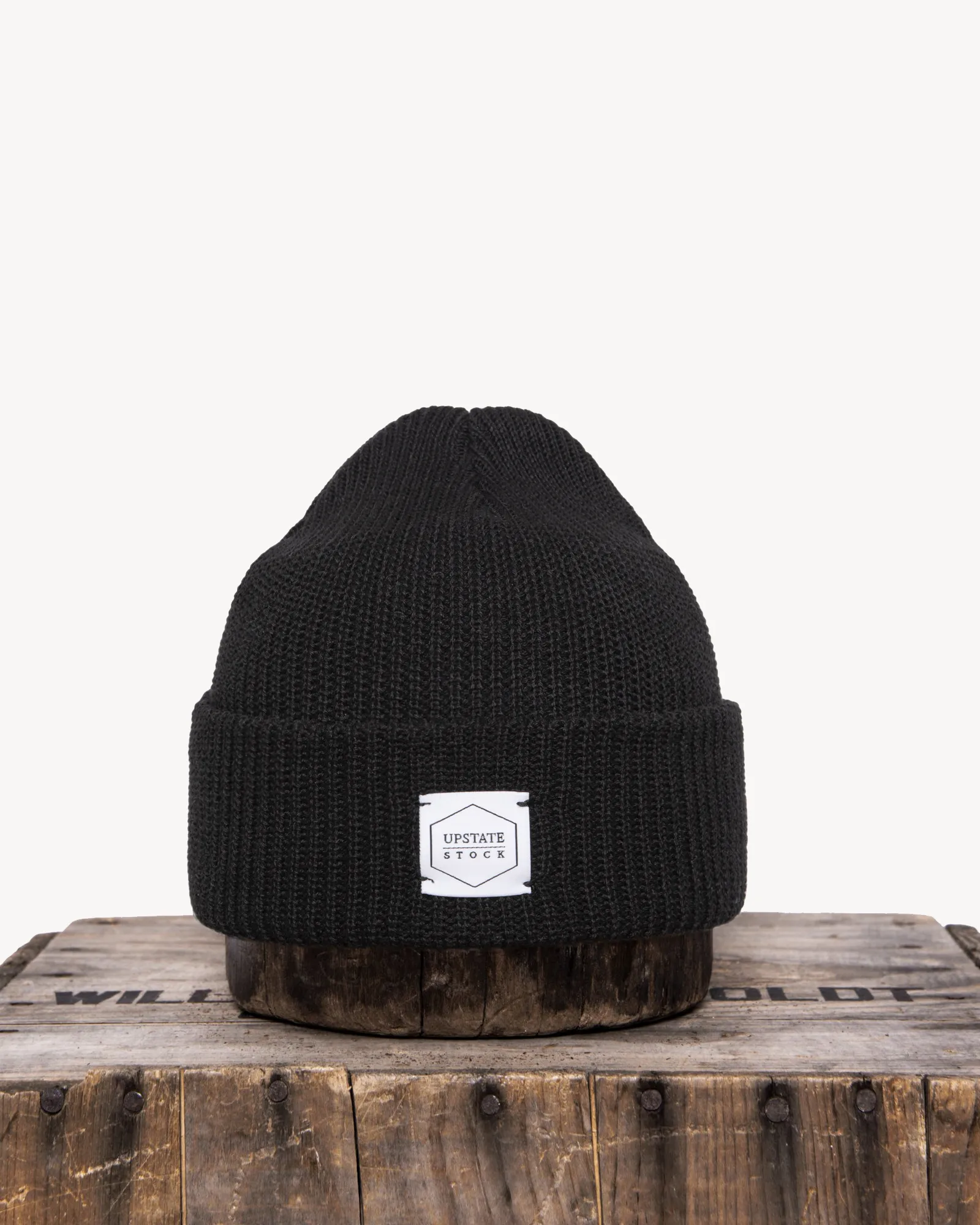 Upstate Stock Eco-Cotton Watchcap - Black