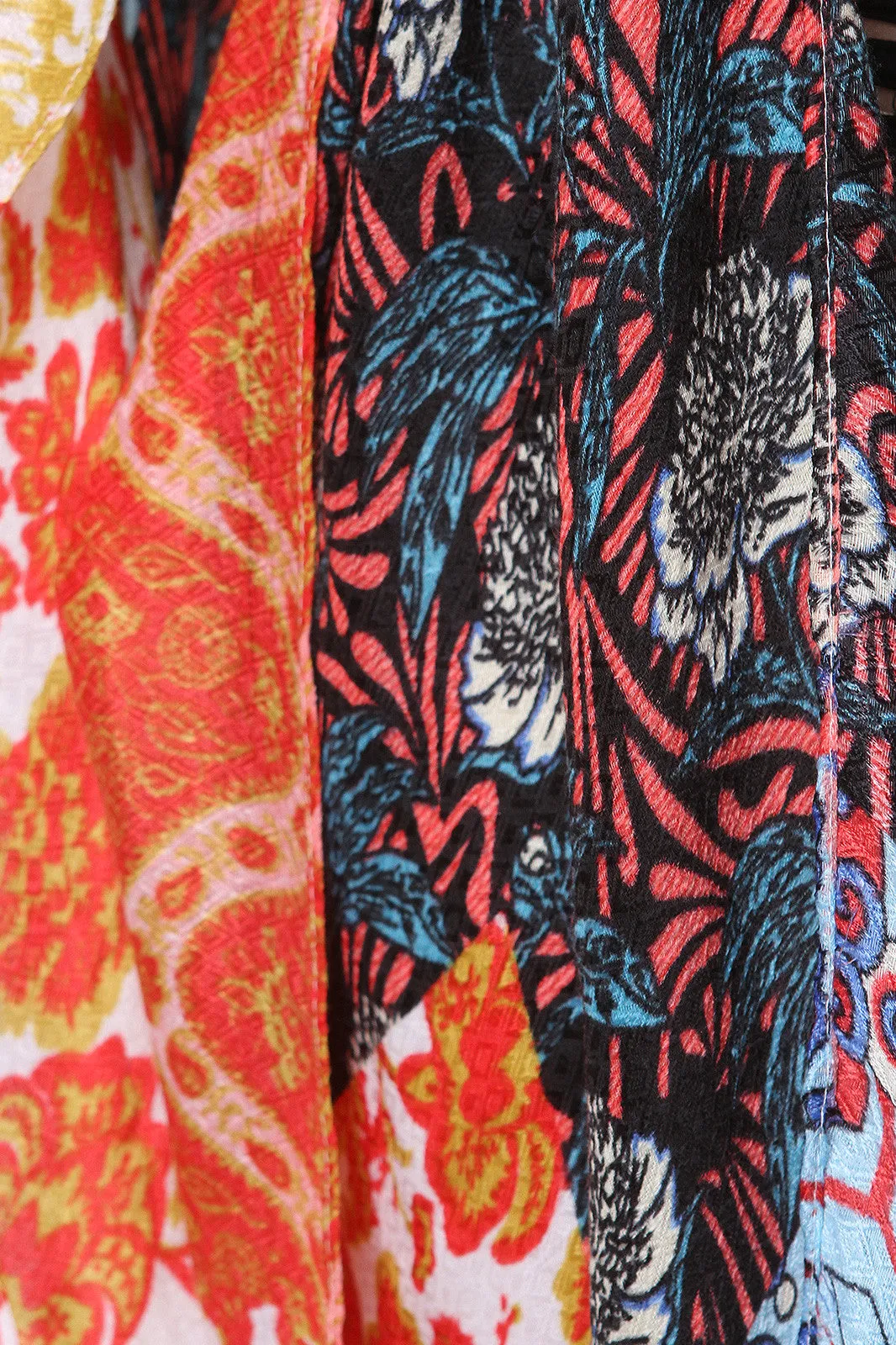 Various Bohemian Print Kimono