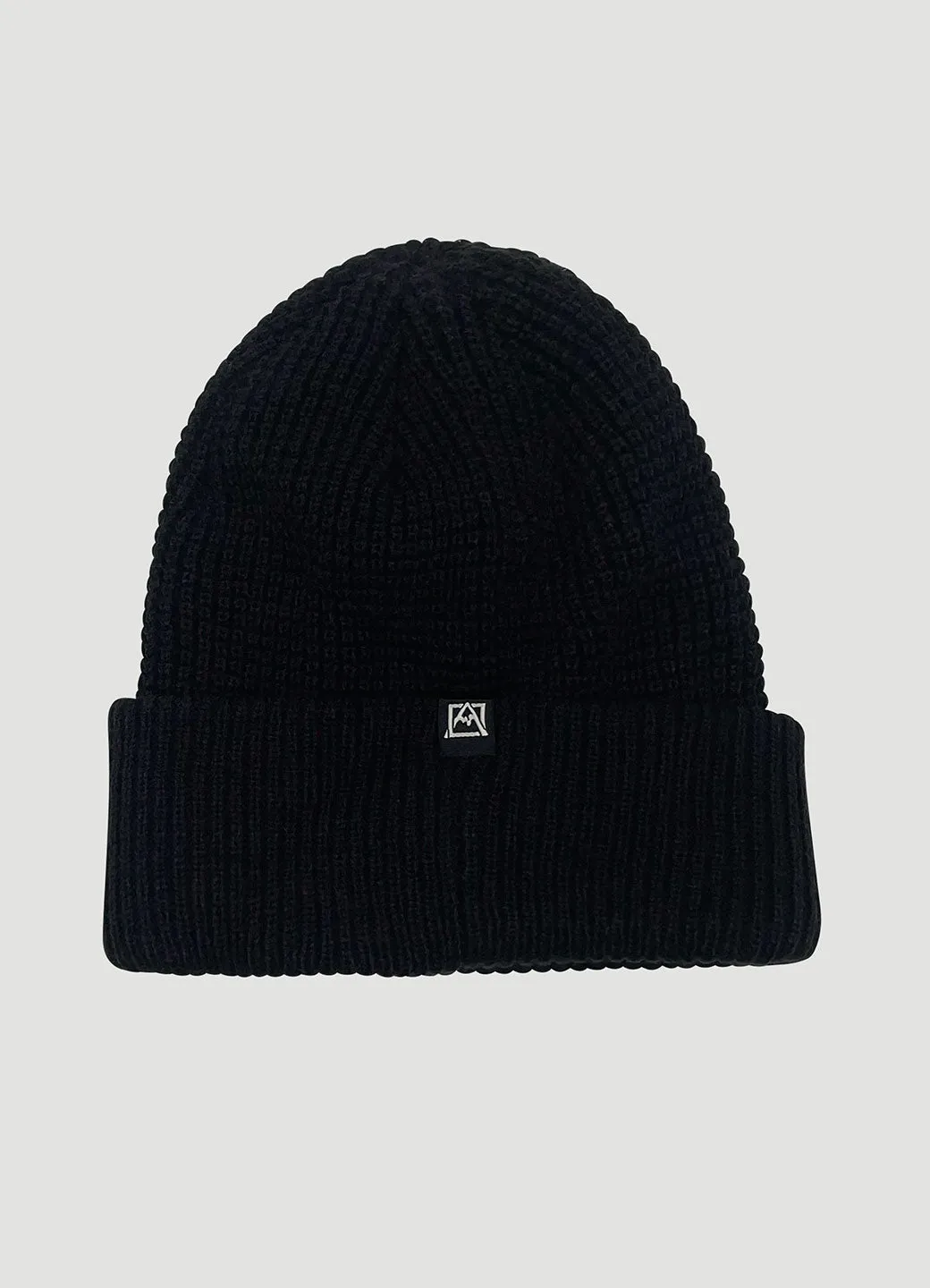 Waffle Knit Cuffed Beanie