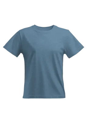 Women's Relax Fit Heather T-Shirt - Slate Blue