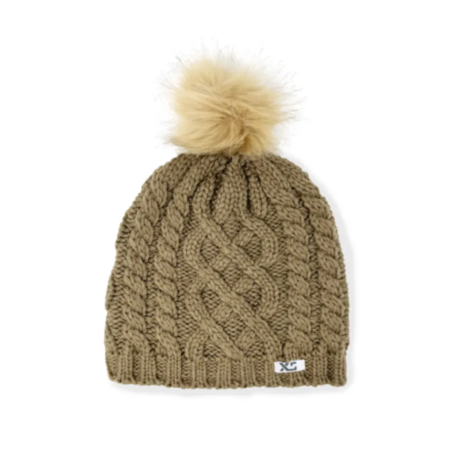 Wool Blend Pom Pom Hat