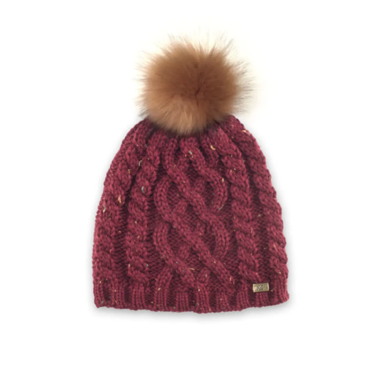 Wool Blend Pom Pom Hat