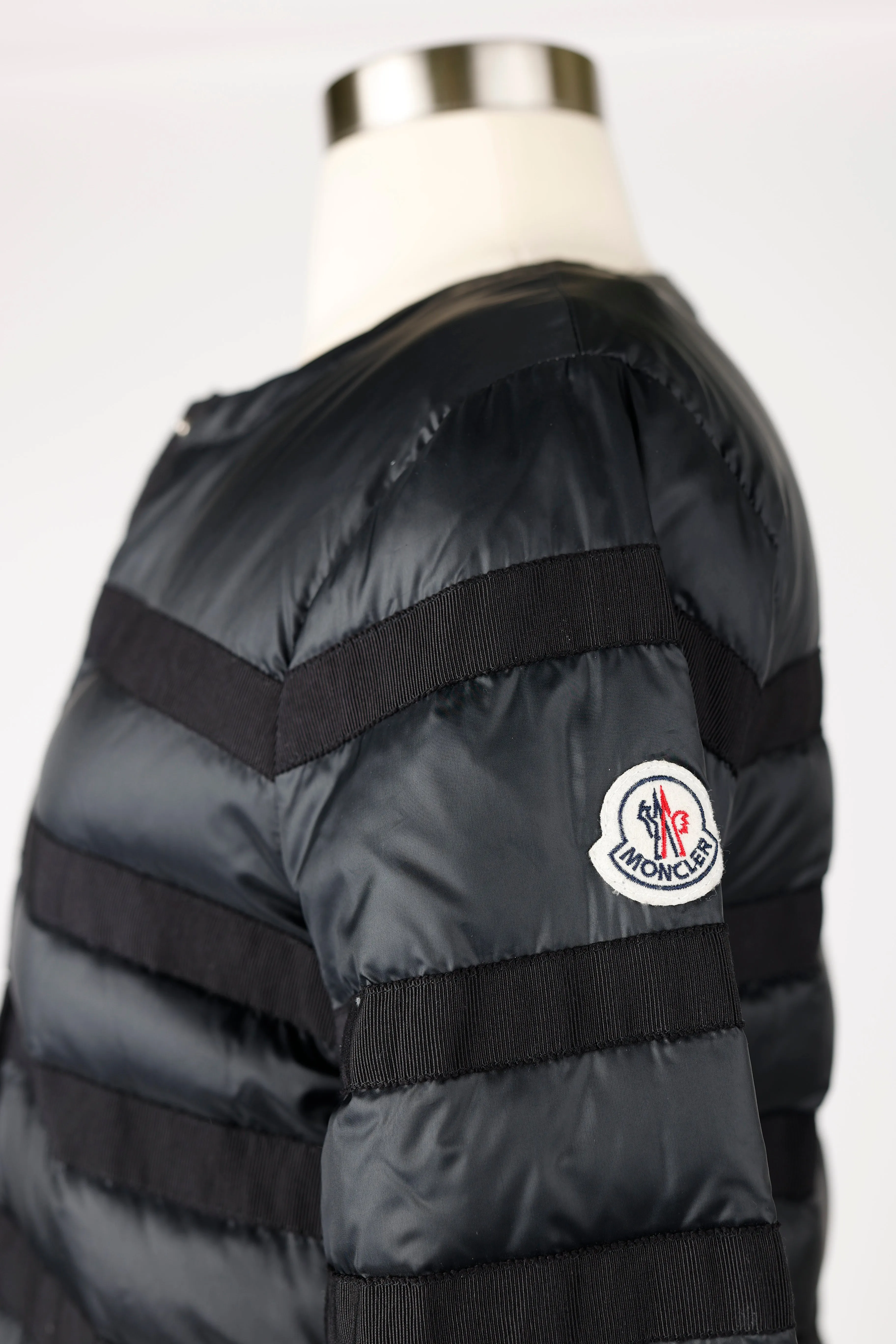 Yumako Striped Lightweight Down Jacket