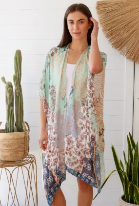 Zimi Kimono - Turquoise